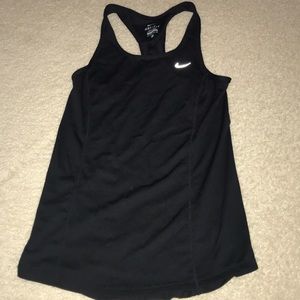 Black Nike Dri-Fit Workout Top